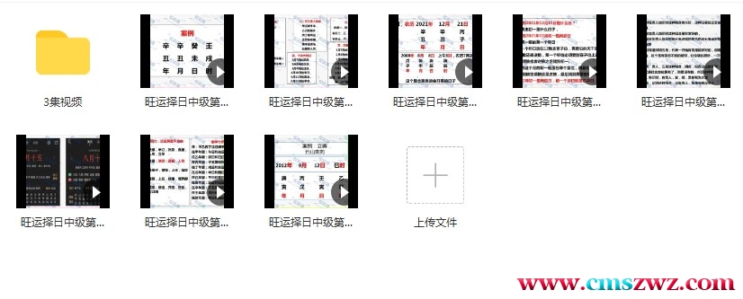 权俞通旺运择日 中级课程+初级课程插图1