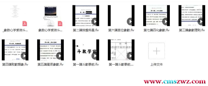 象数心学紫微斗数四化心学传承视频7集+讲义插图1