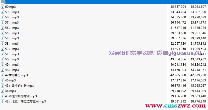 朱辰彬讲解八字音频文件合集插图1