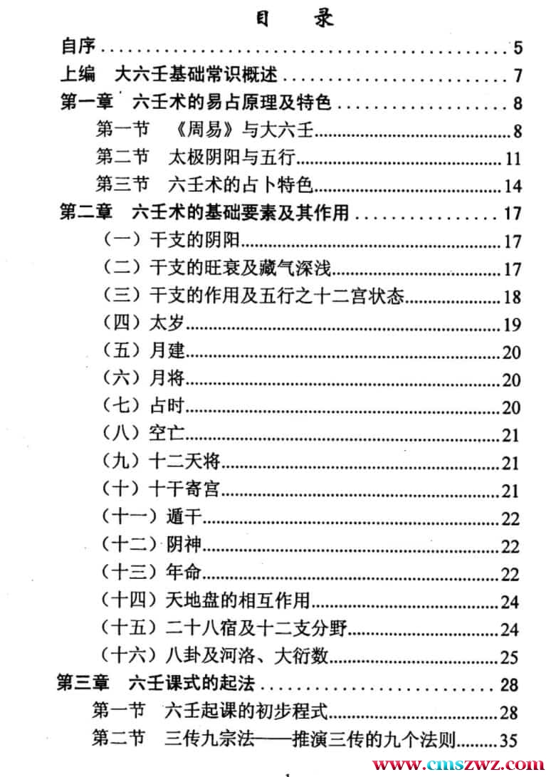  王雷之 高清《壬学精华》电子版487页，王雷之著，高清页面，目录如图，六壬精华集大成插图2