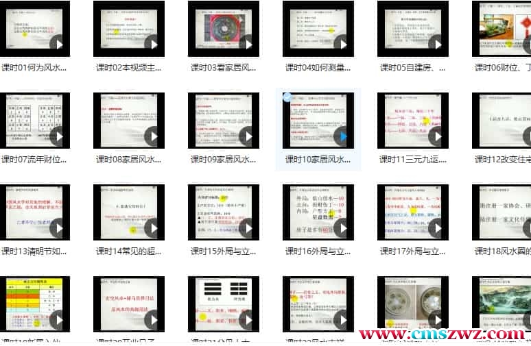 福善堂 家居风水速成手册视频全集37视频百度盘插图1