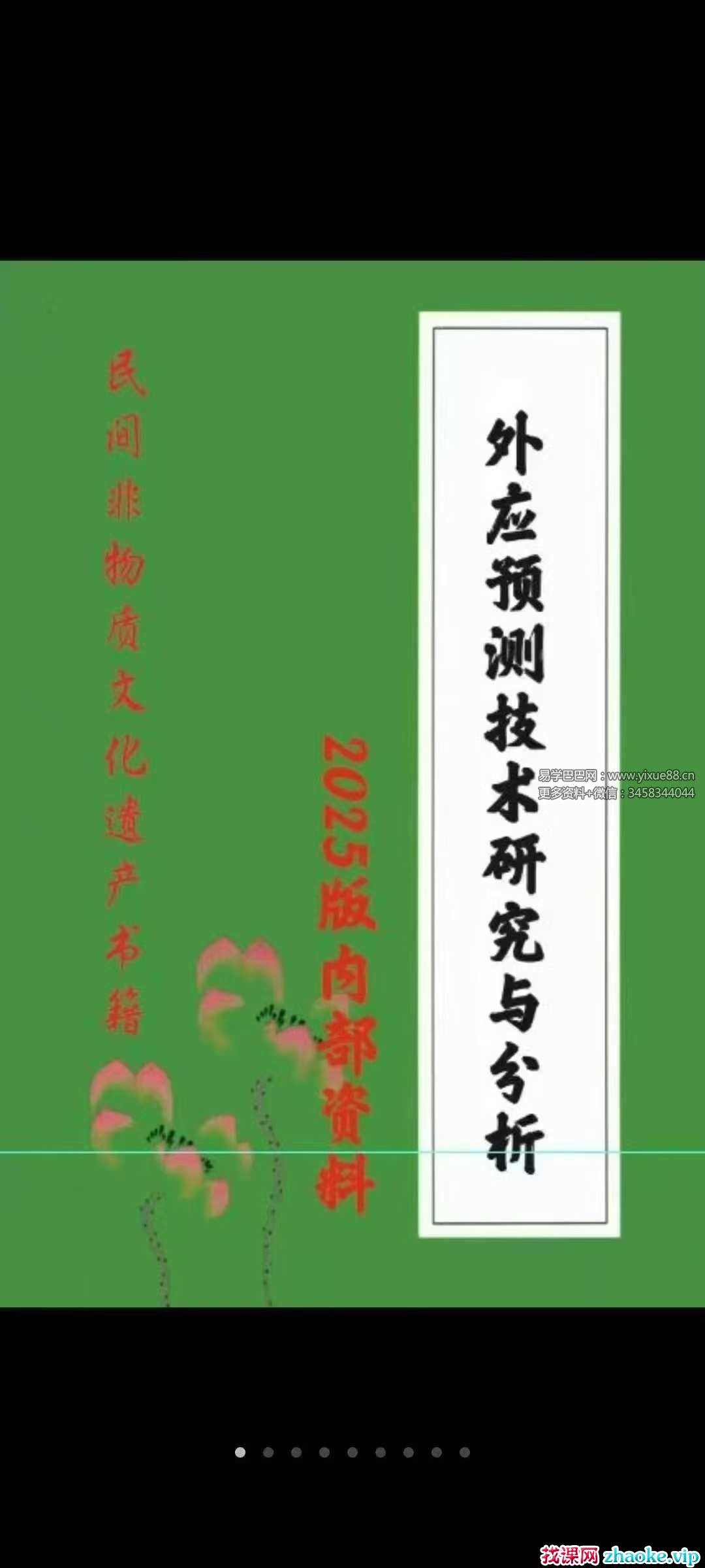 外应预测技术研究与分析（2025版内部资料）156页