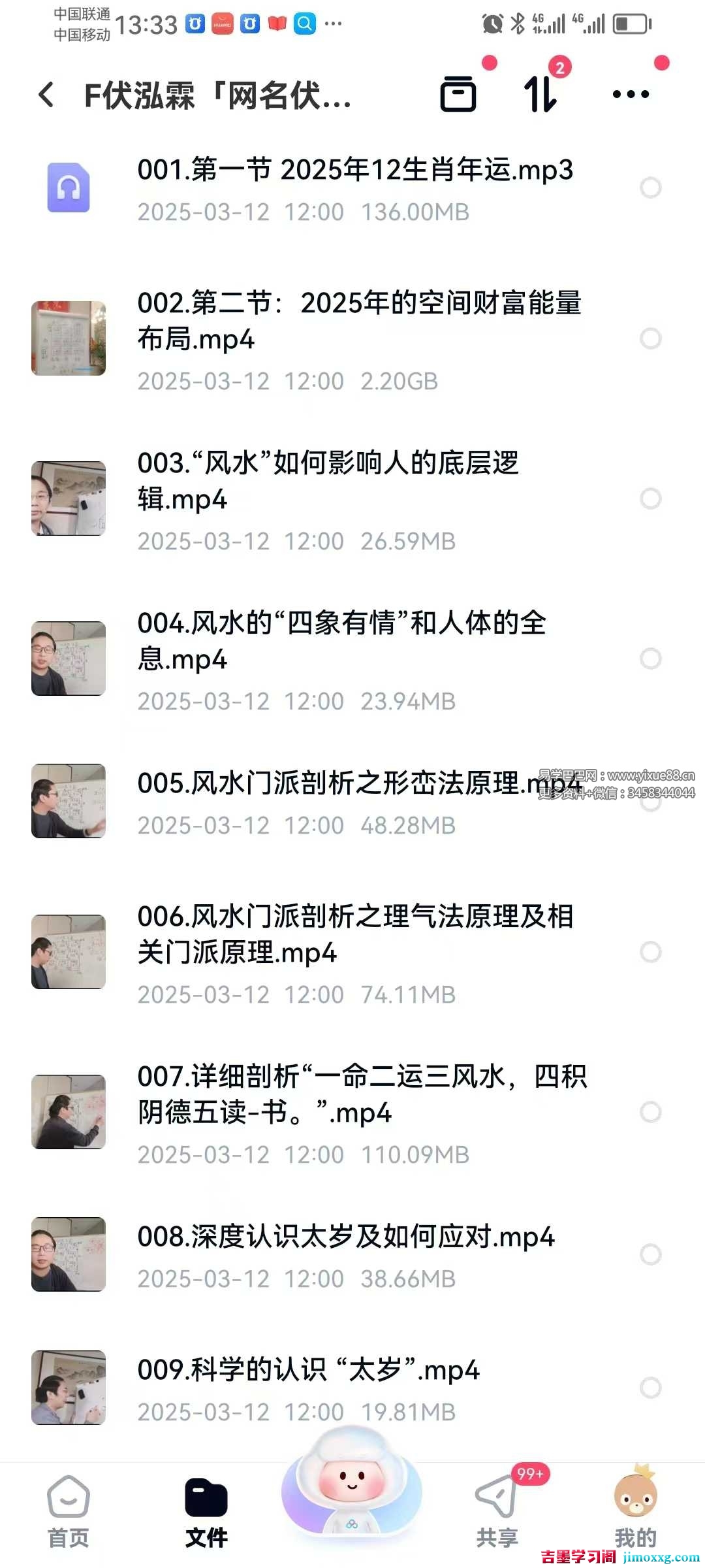 伏泓霖（网名伏羲后人）2025年十二生肖年运与空间财富能量布局26集