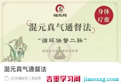 福炁院 混元真气通督法8集