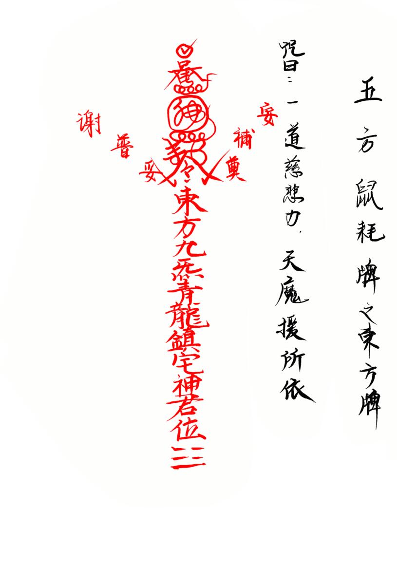 普庵派法本《先天普庵符法》插图4 普庵派法本《先天普庵符法》插图4