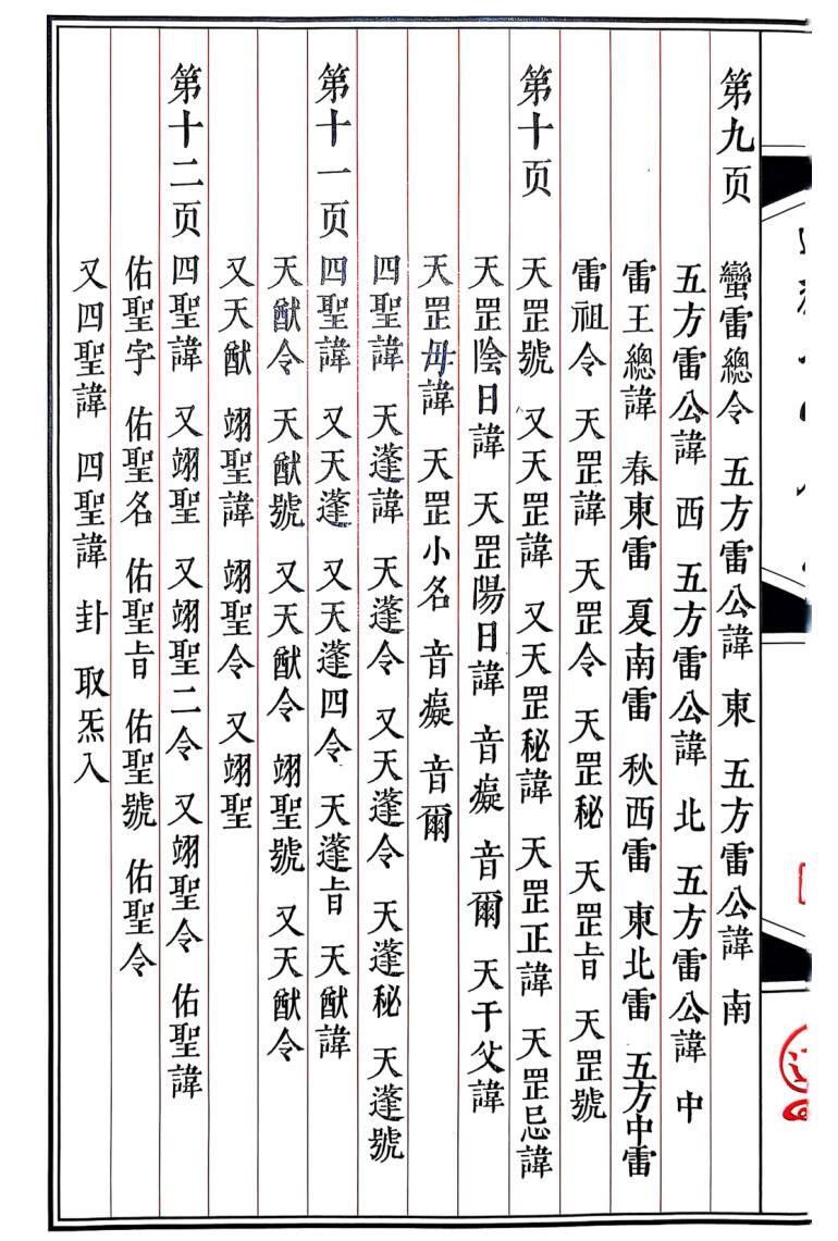 秘讳《道教讳字全集》讳字大全插图4 秘讳《道教讳字全集》讳字大全插图4