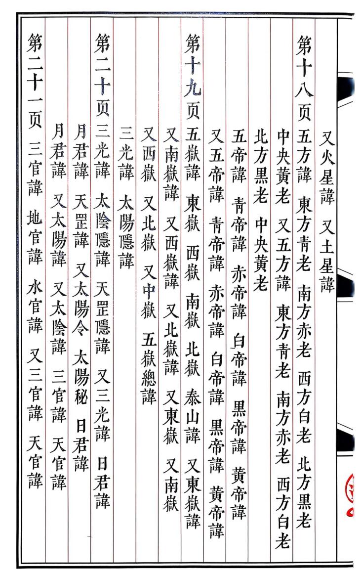 秘讳《道教讳字全集》讳字大全插图6 秘讳《道教讳字全集》讳字大全插图6