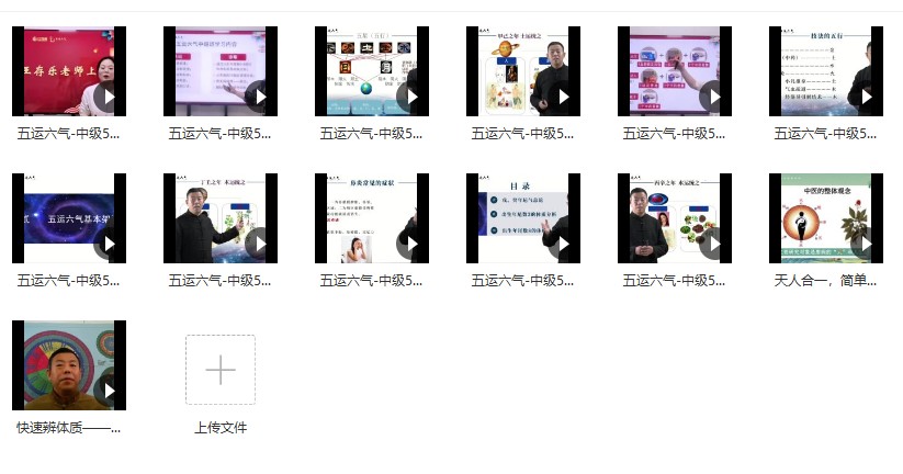 王存乐五运六气课程初中高+面授四部合集视频 百度网盘下载插图1