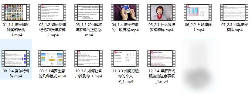 Grace塔罗课:把塔罗牌做成副业全攻略12集Y插图1 Grace塔罗课:把塔罗牌做成副业全攻略12集Y插图1
