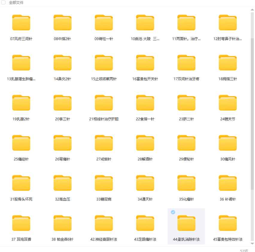 2511108民间秘传针炙80项关银绝技特效针灸