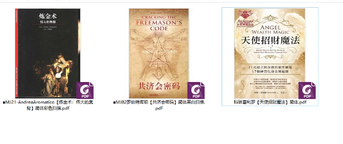 251257魔法书籍3本